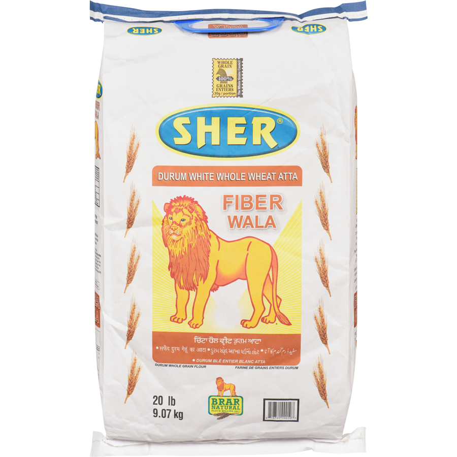 Sher White Fiber Flour