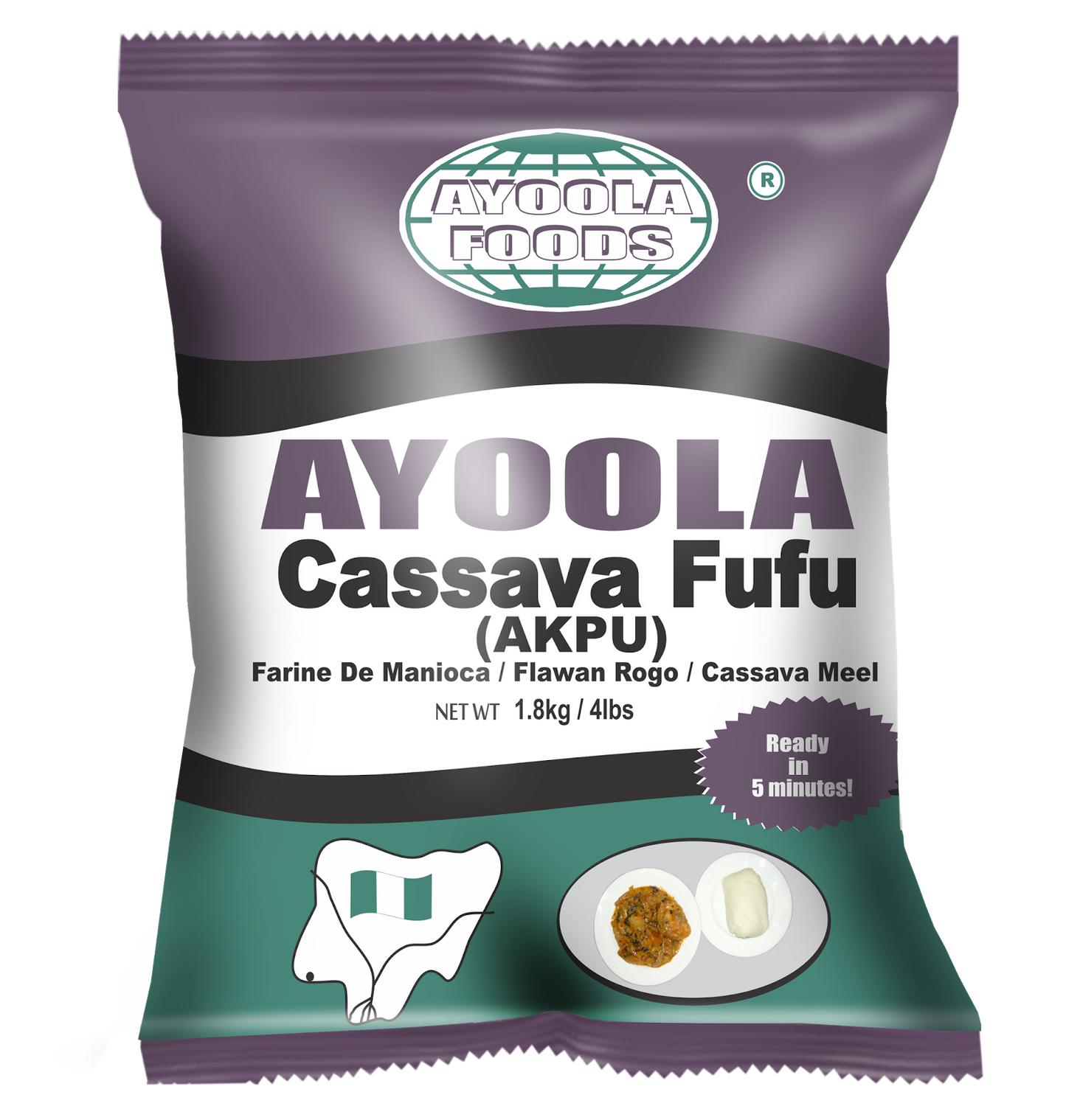 Cassava Powder Pondu 5lb